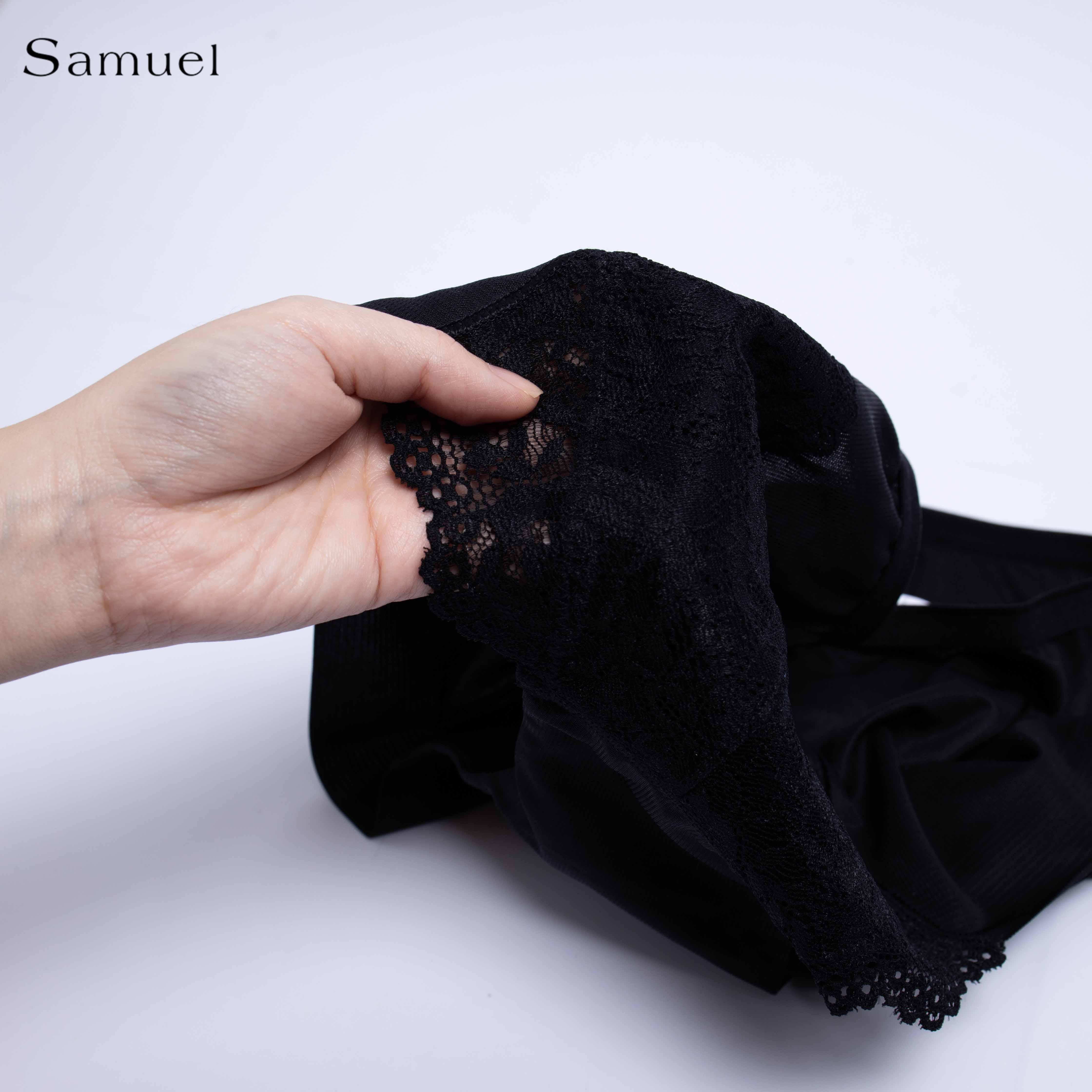 Samuel Jisoo - Quần Lót Đài Loan Cao Cấp Lưng Cao Phối Ren