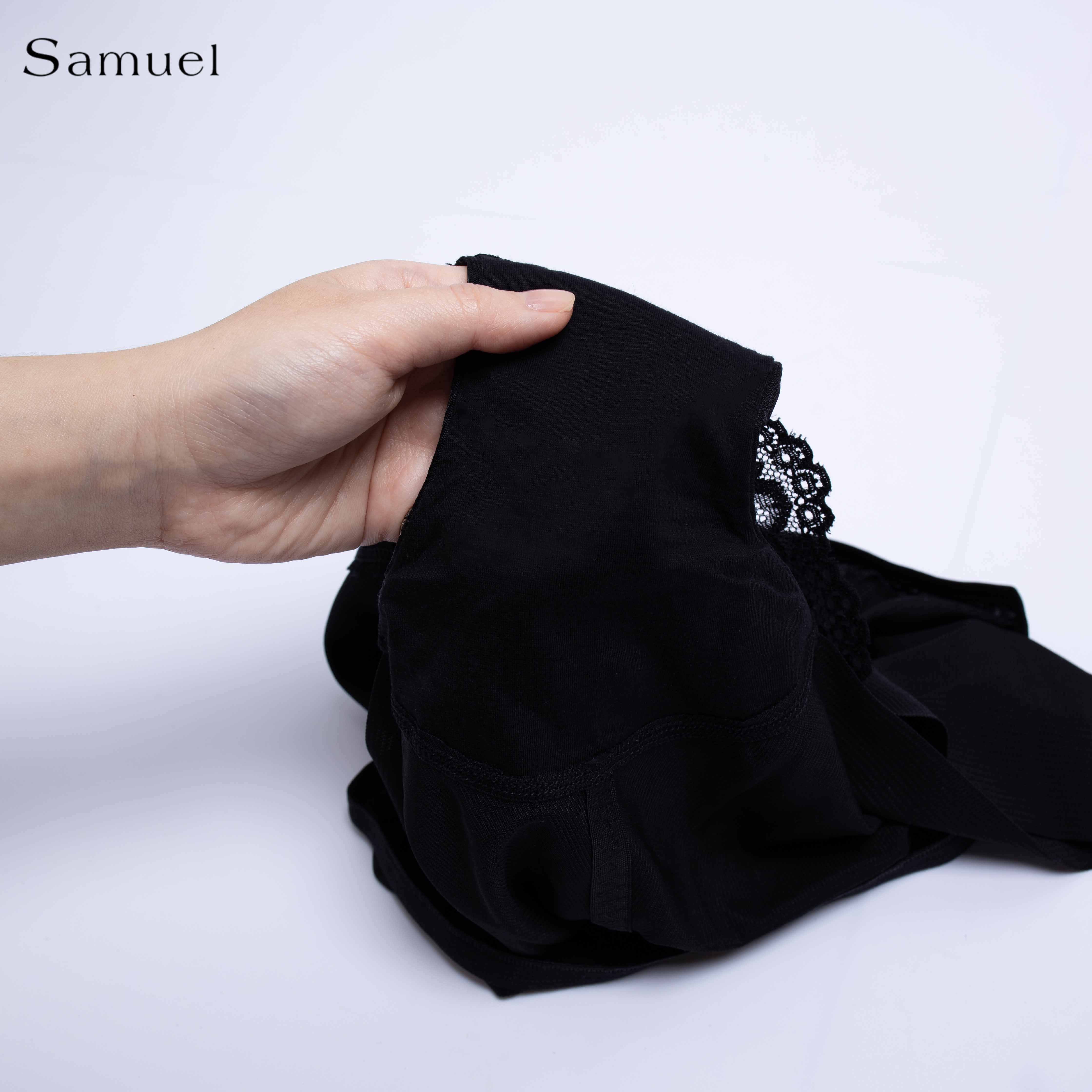 Samuel Jisoo - Quần Lót Đài Loan Cao Cấp Lưng Cao Phối Ren