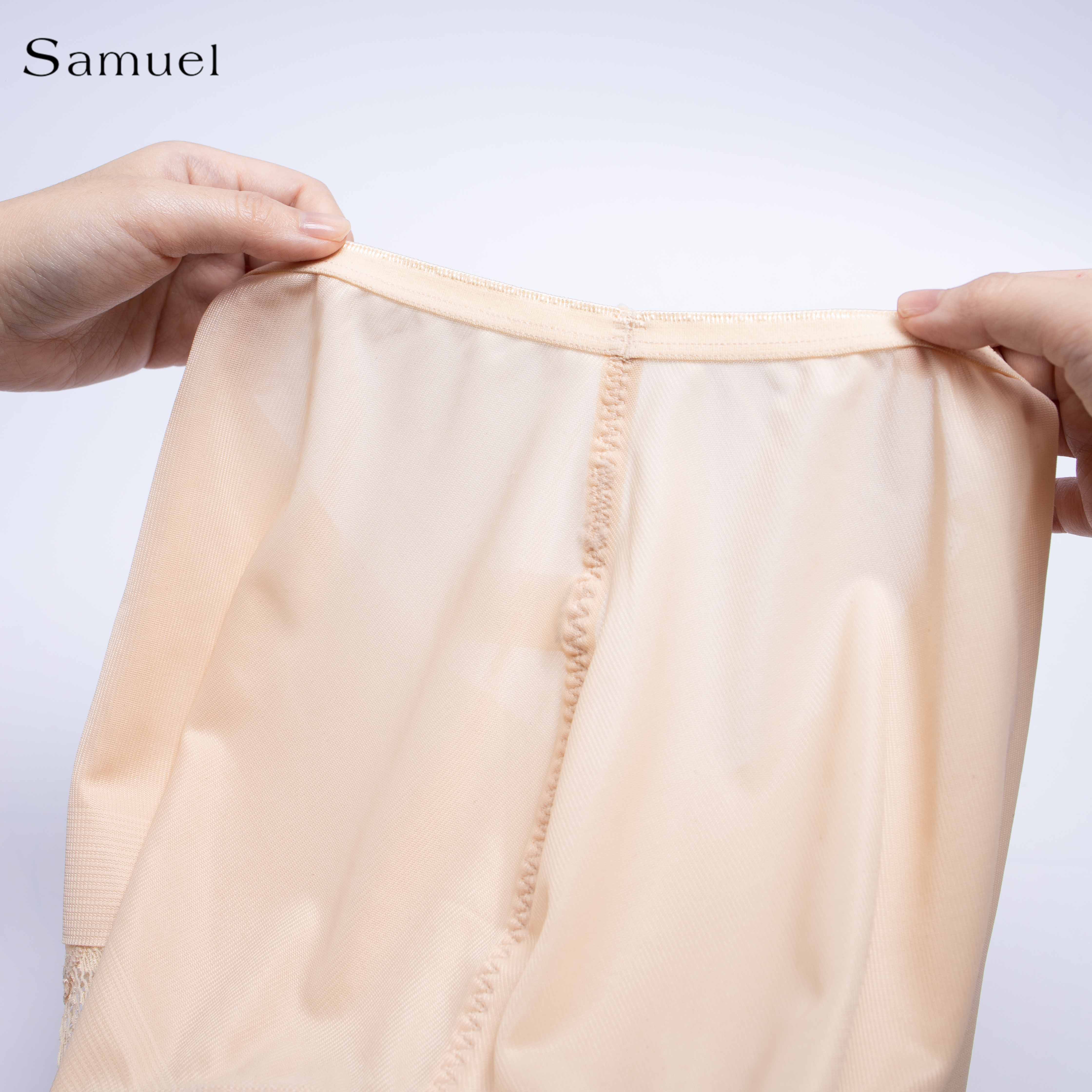 Samuel Jisoo - Quần Lót Đài Loan Cao Cấp Lưng Cao Phối Ren