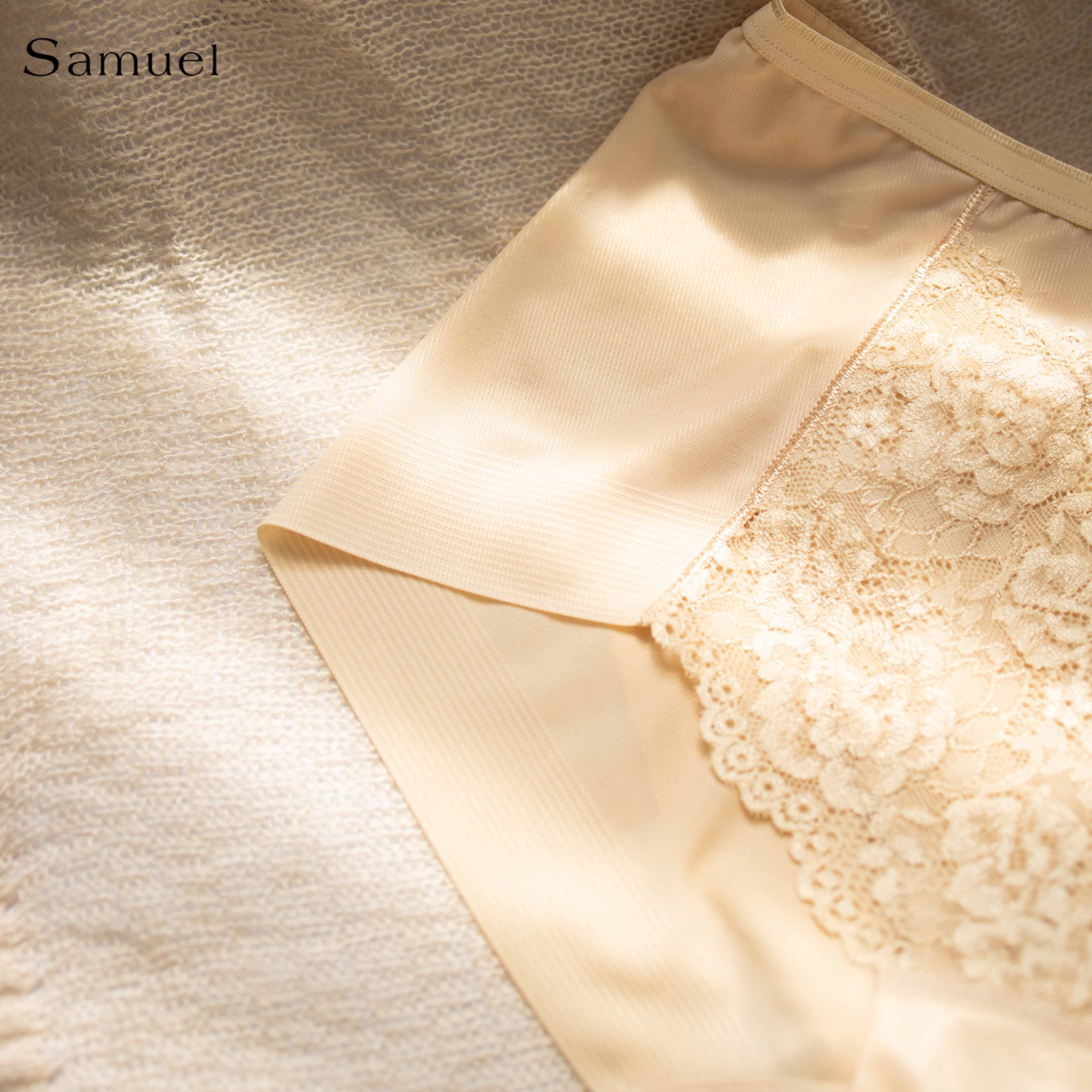 Samuel Jisoo - Quần Lót Đài Loan Cao Cấp Lưng Cao Phối Ren