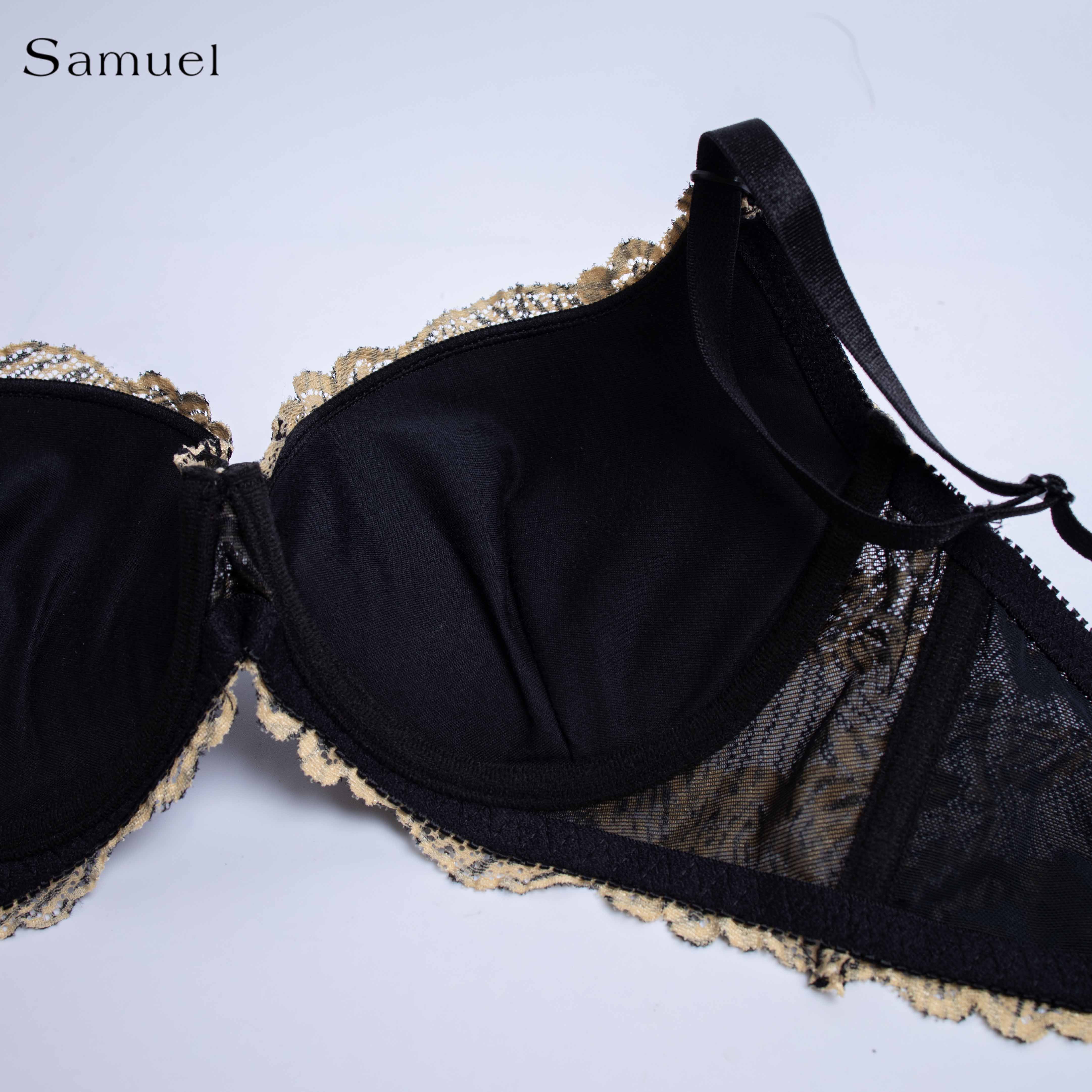 Áo ngực Đài Loan Samuel Zera Da Báo Mút vừa Cá Tính Lót Vải Tactel