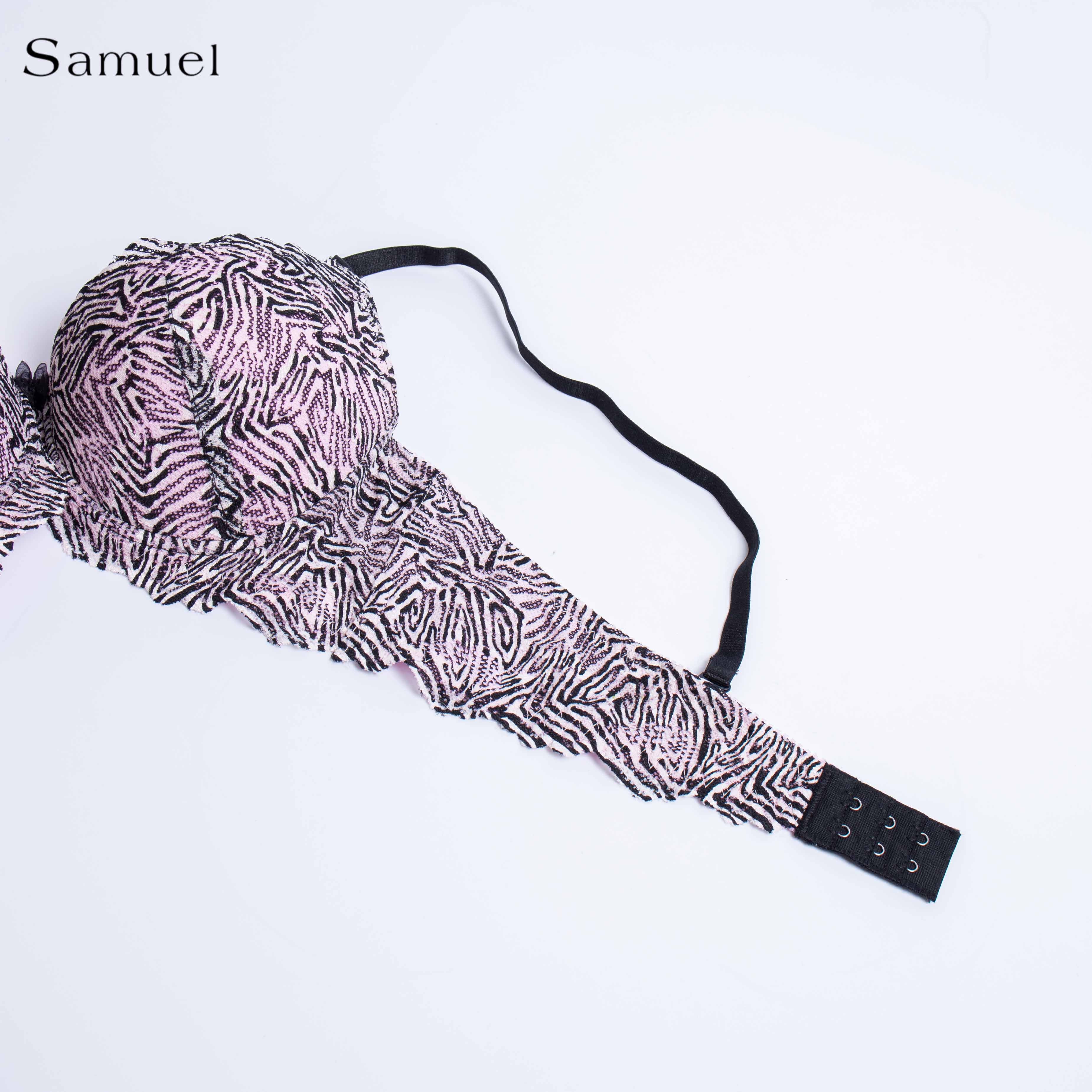 Áo ngực Đài Loan Samuel Zera Da Báo Mút vừa Cá Tính Lót Vải Tactel