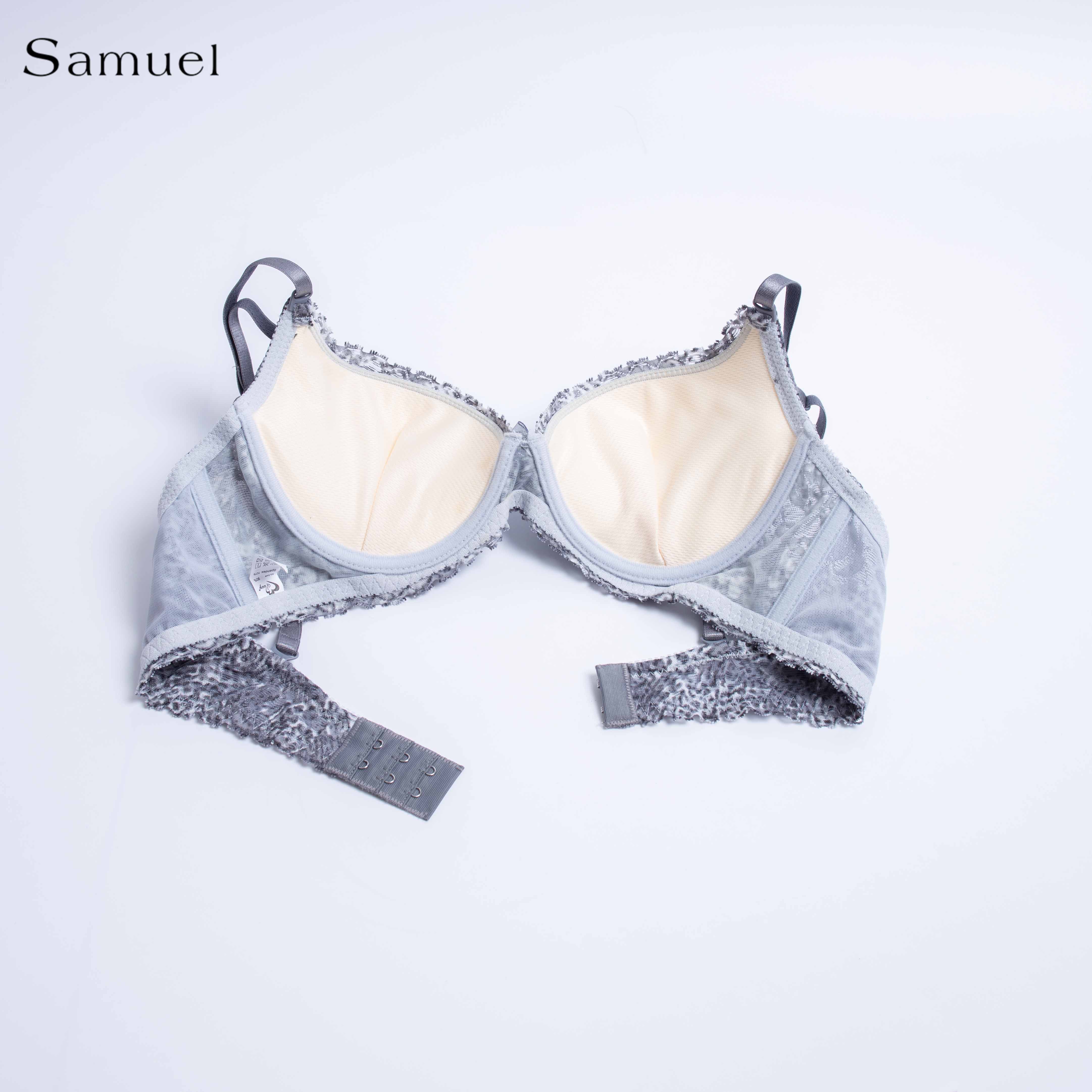 Áo ngực Đài Loan Samuel Zera Da Báo Mút vừa Cá Tính Lót Vải Tactel