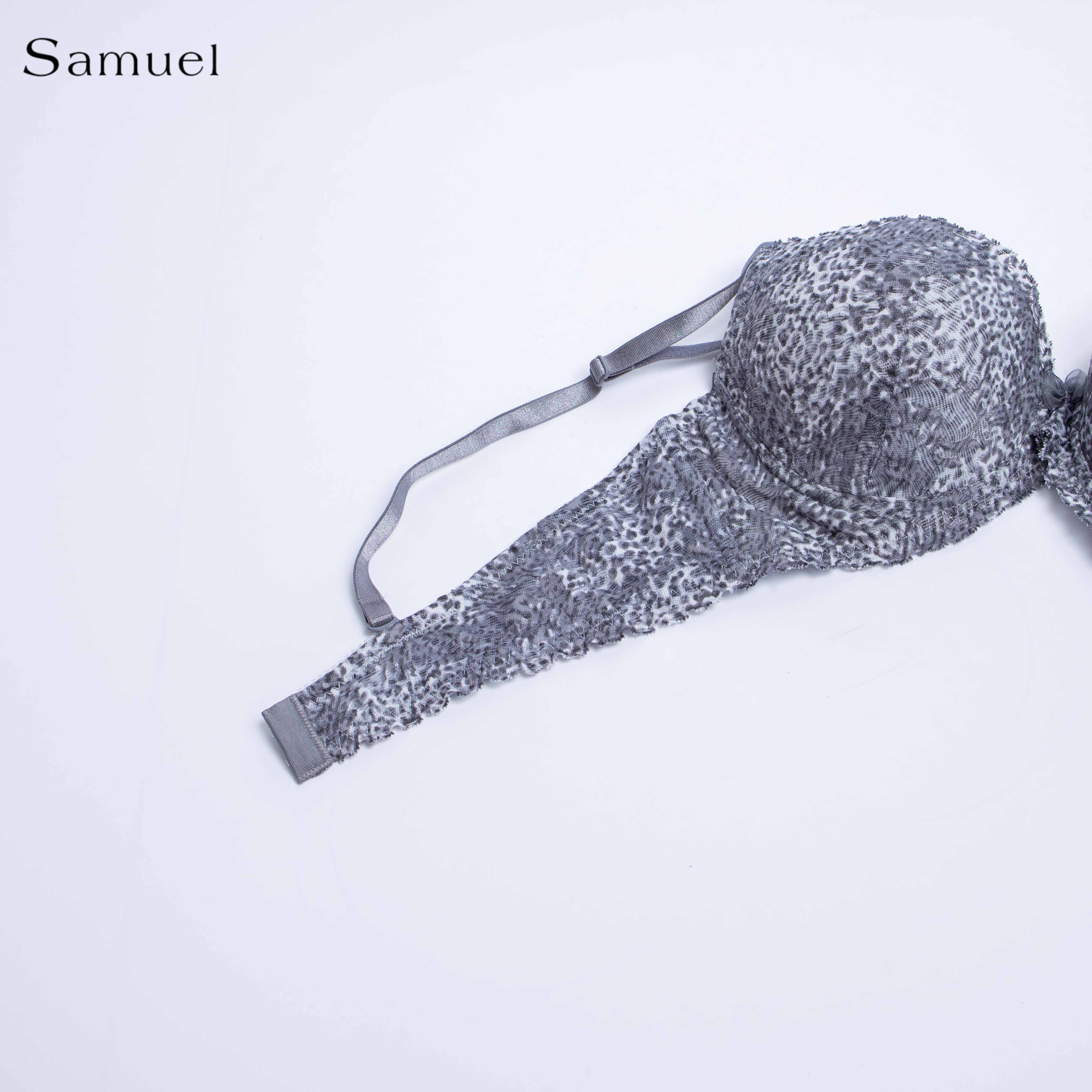 Áo ngực Đài Loan Samuel Zera Da Báo Mút vừa Cá Tính Lót Vải Tactel