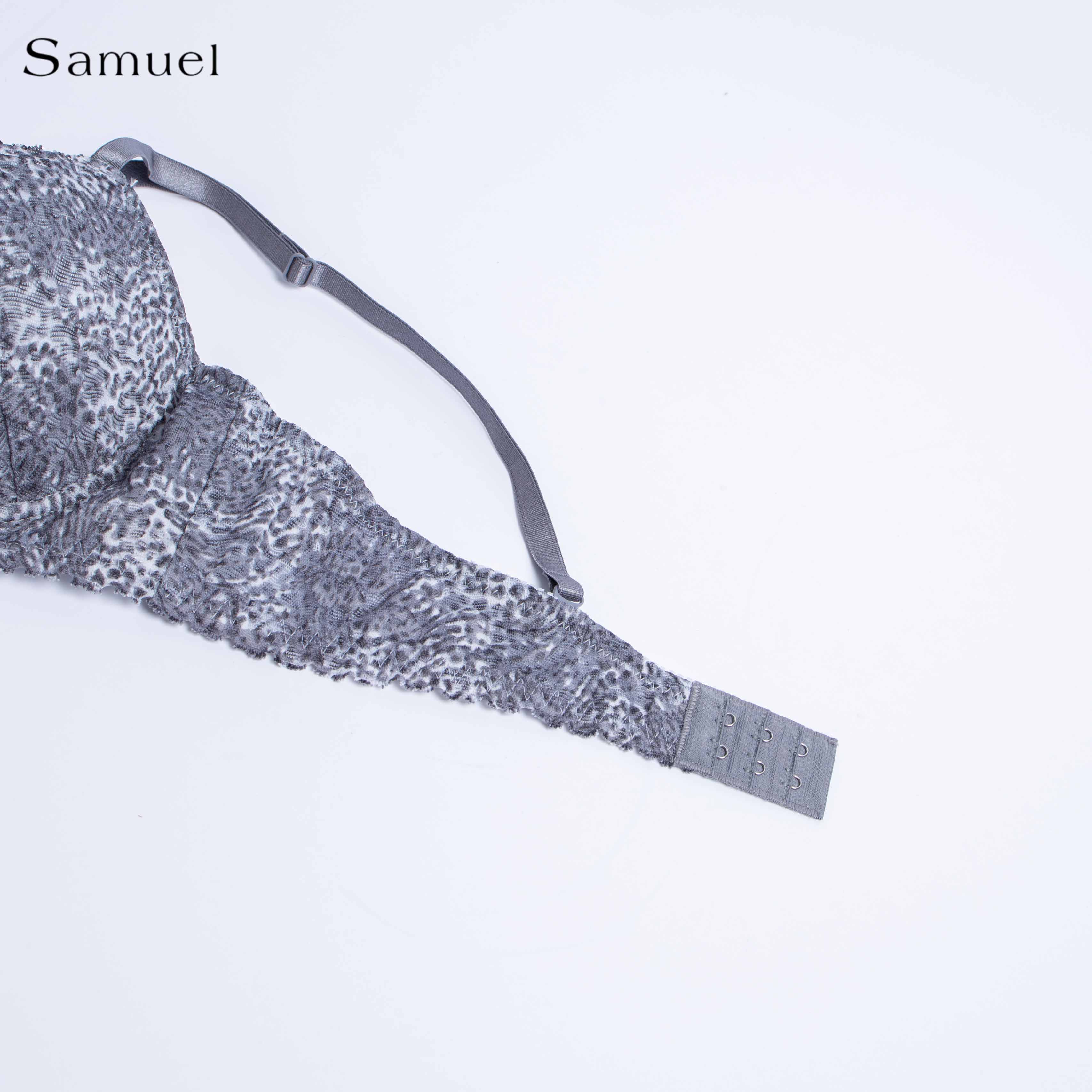 Áo ngực Đài Loan Samuel Zera Da Báo Mút vừa Cá Tính Lót Vải Tactel