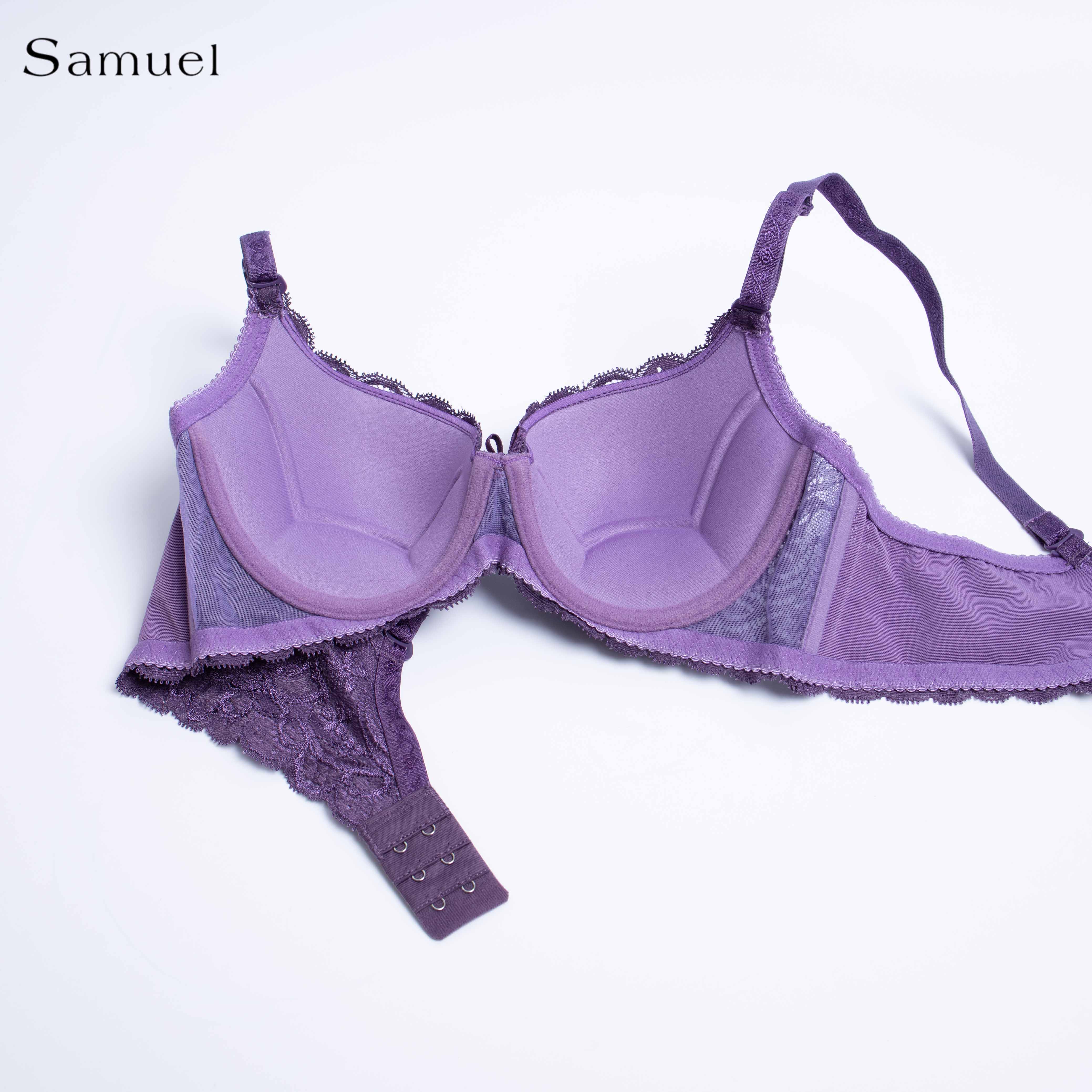 Áo ngực Đài Loan 5792-1 Mút Mỏng Bảng Lưng Nhỏ Cao su Ép Cao Cấp Siêu Mềm Nguyên Ngực