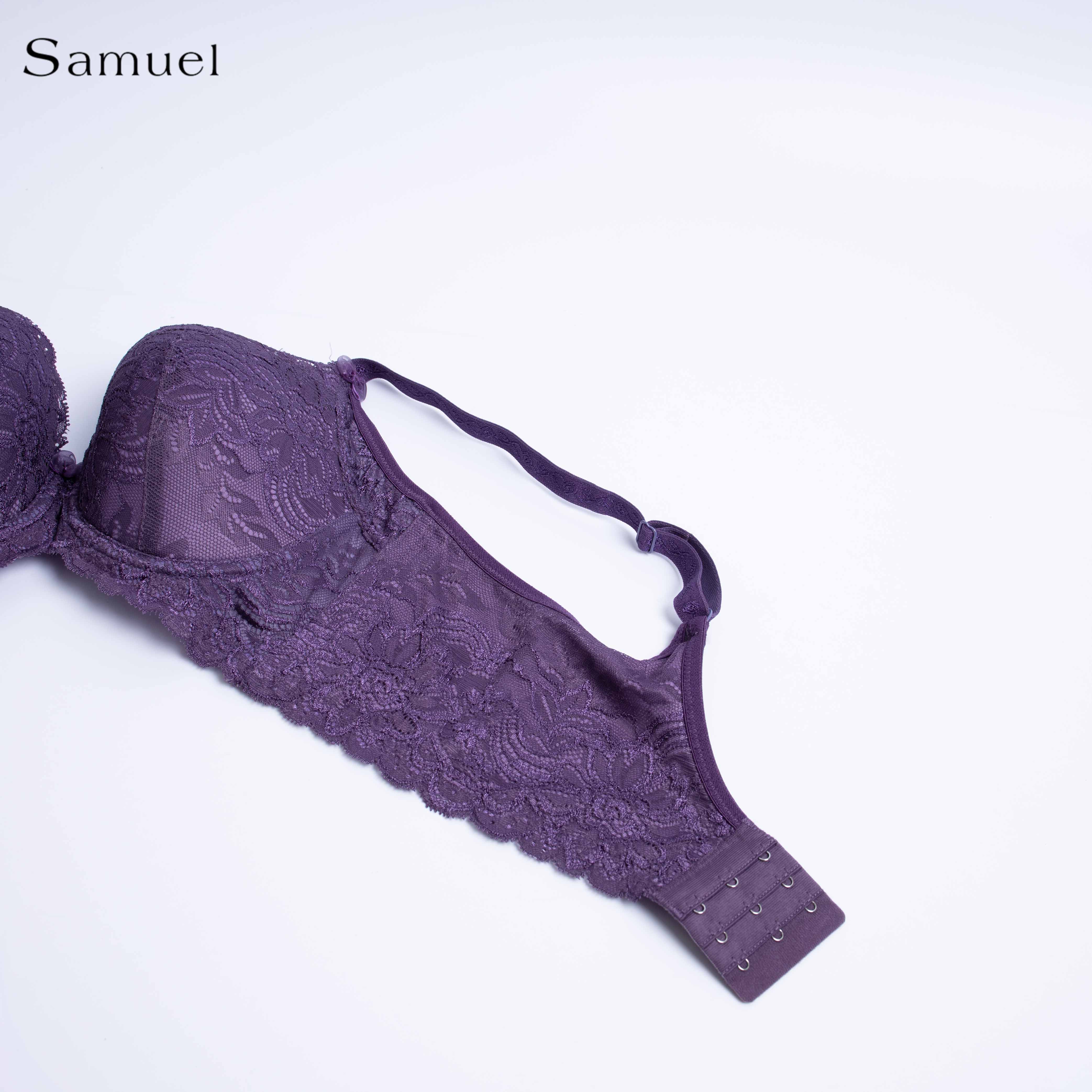 Áo Ngực Đài Loan 5792-3 Ren Mút Mỏng Nguyên Ngực dây liền Bảng lưng lớn ôm gọn chuyên bra ngực lớn và hông có nhiều thịt