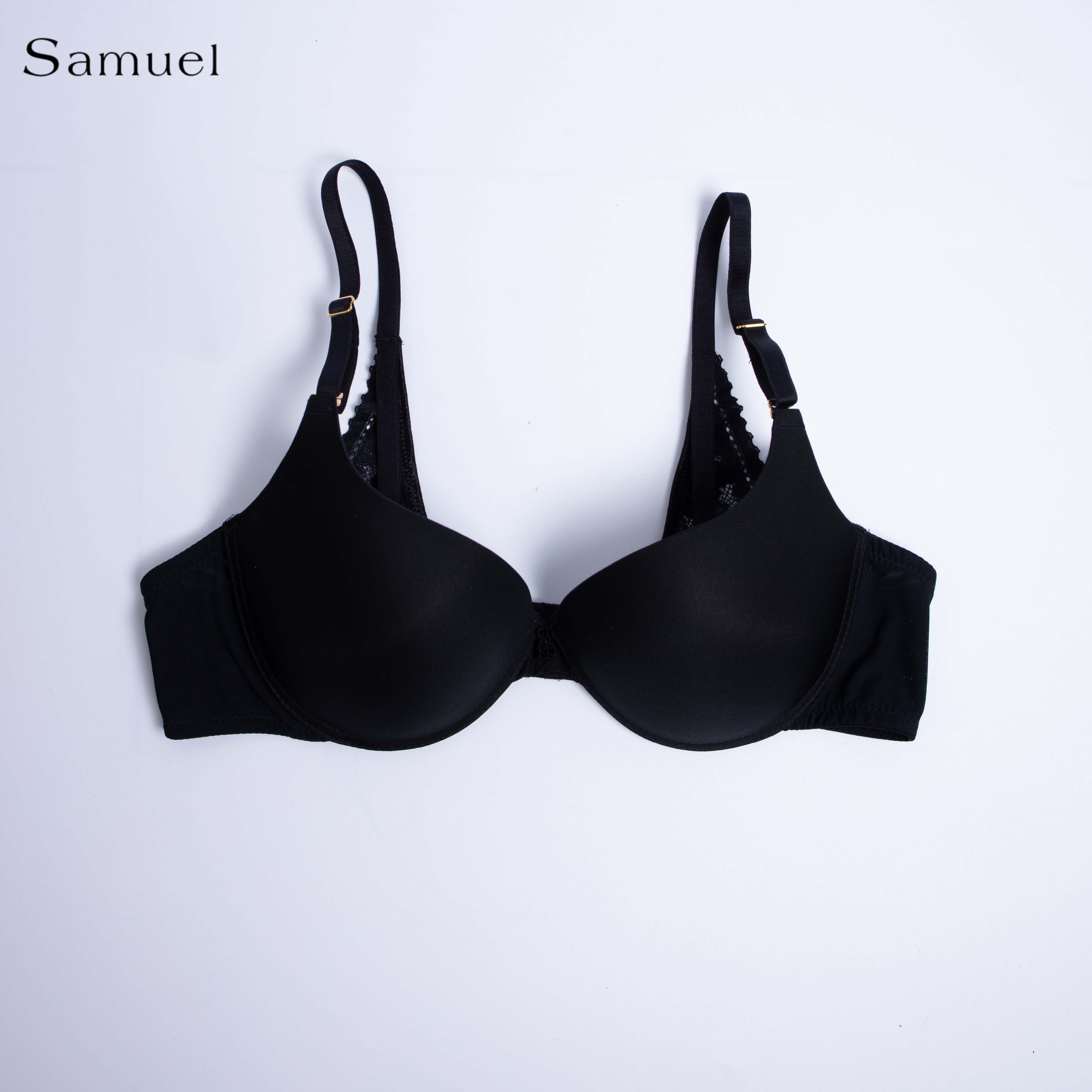 Samuel Ada Áo ngực Nguyên ngực Mút Nanobon viền ren cánh buồm