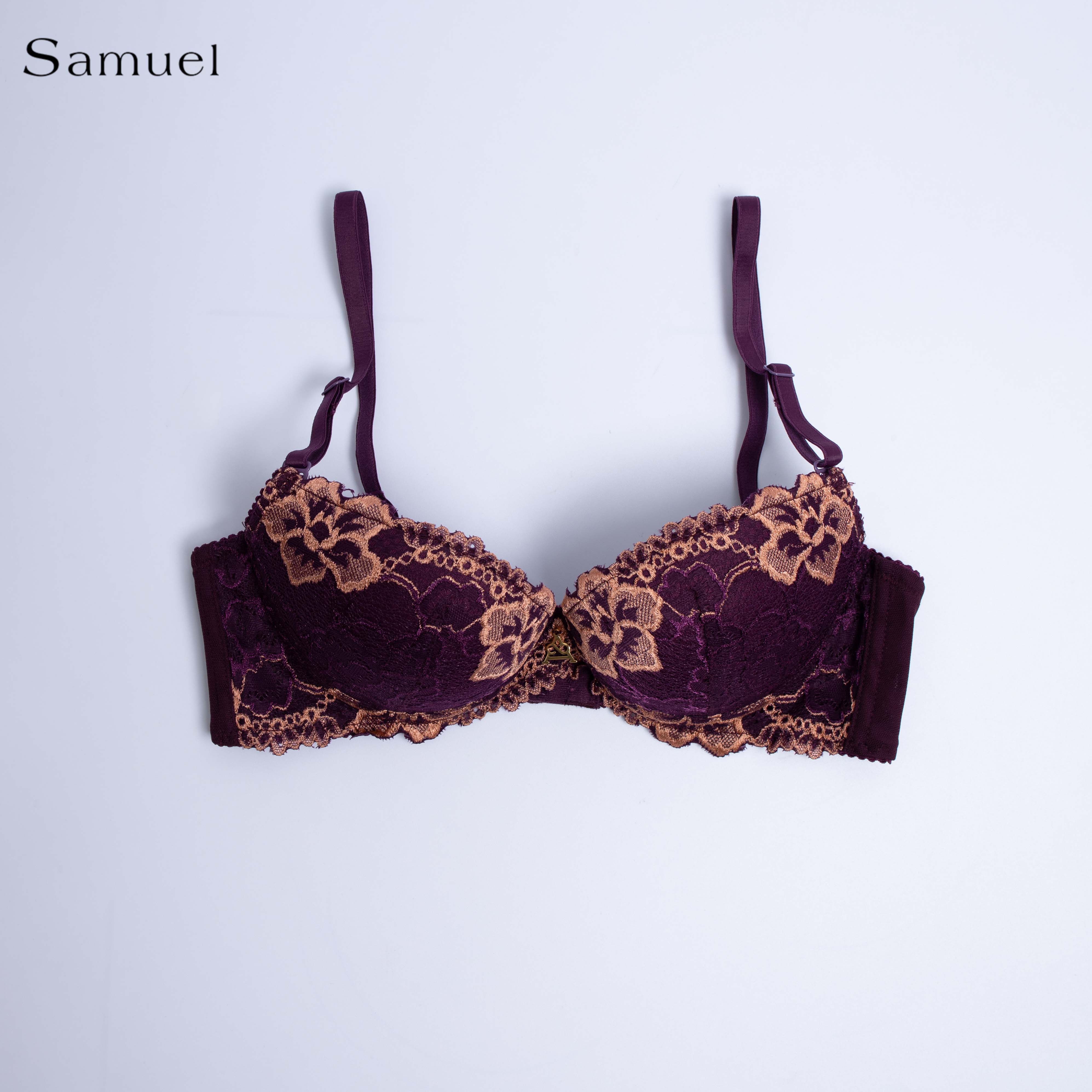 Áo ngực Ren Mút Mỏng NanoBon Than Tre Đài Loan Samuel RENO 5003
