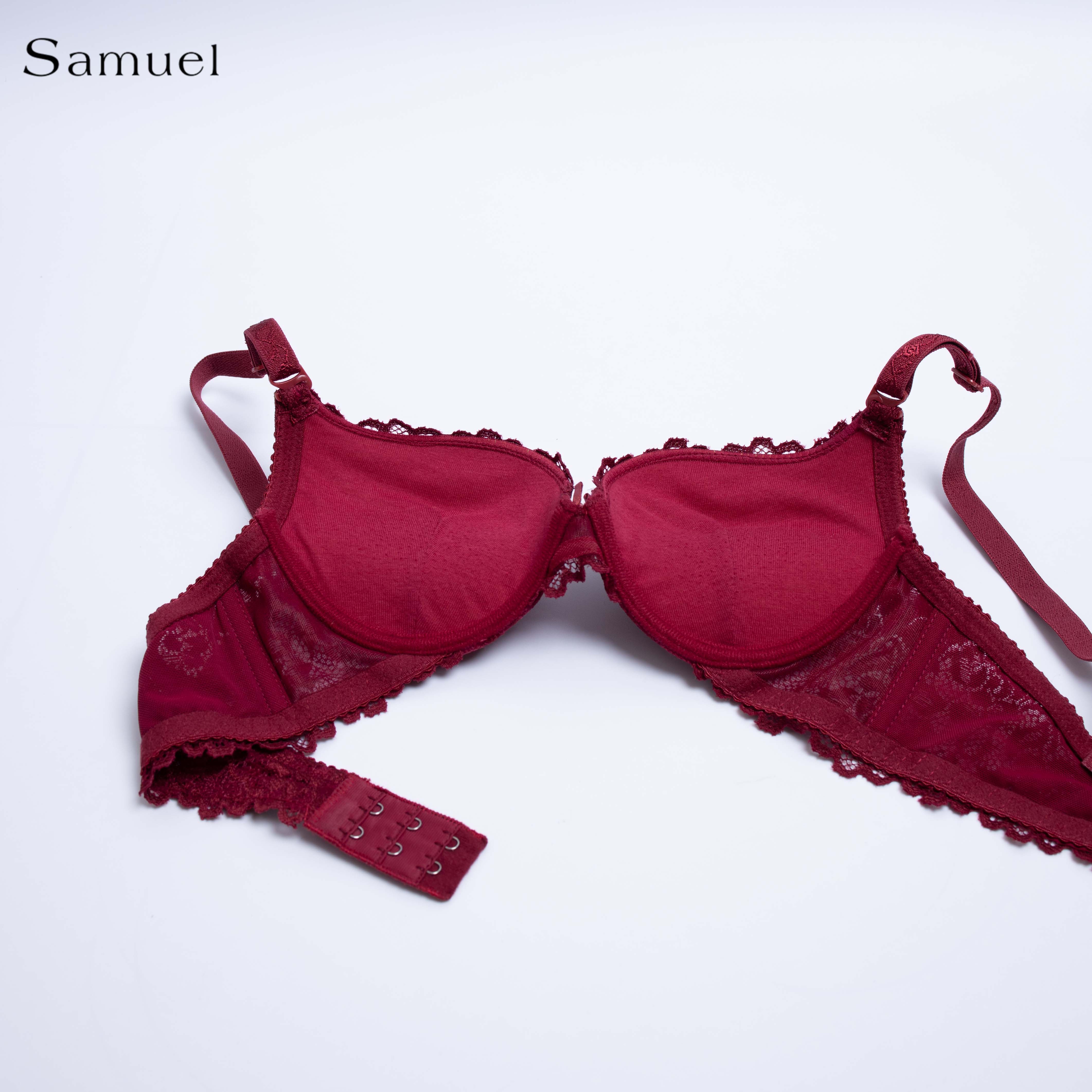Áo ngực Nguyên ngực Không viền Đài Loan Samuel MYRA 6629