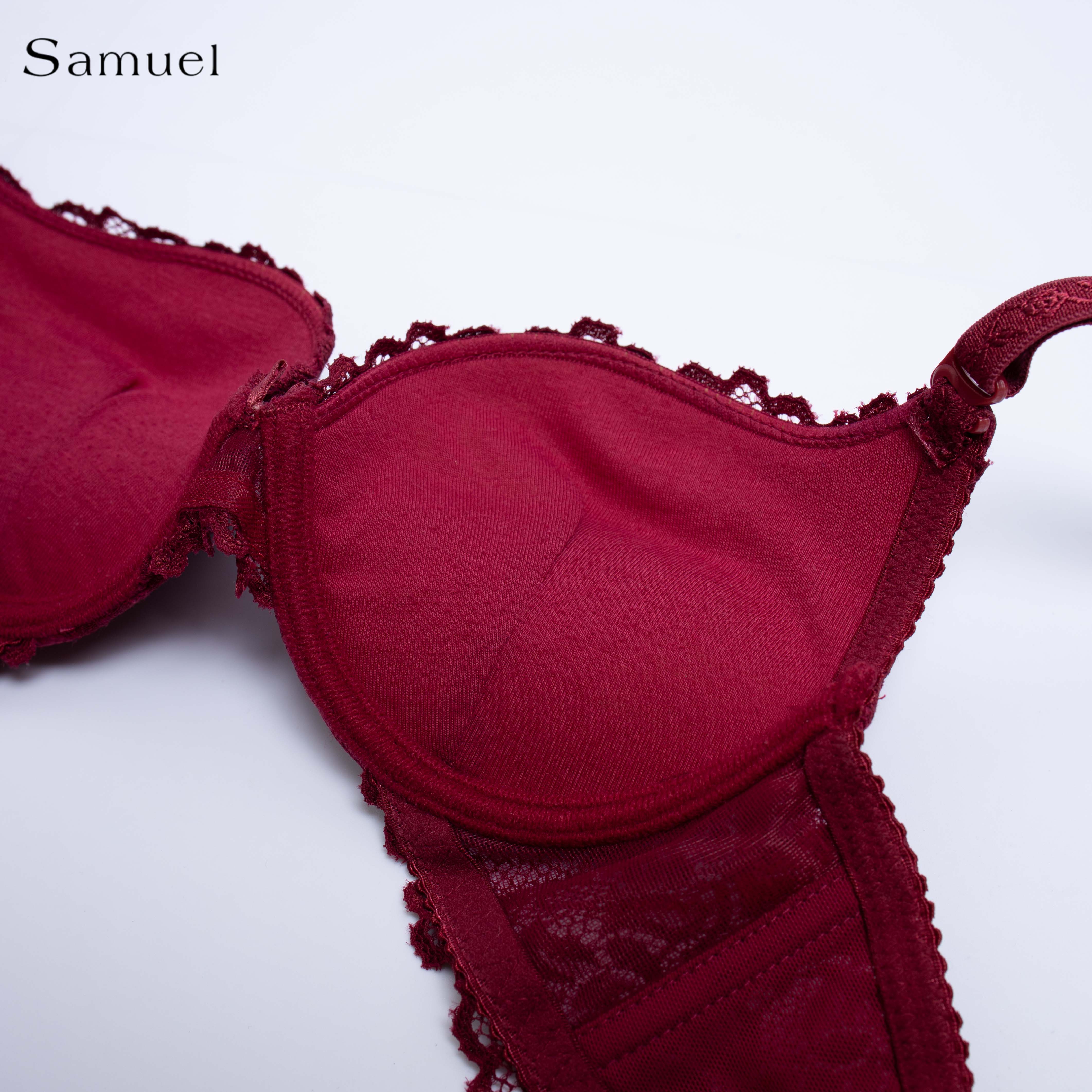 Áo ngực Nguyên ngực Không viền Đài Loan Samuel MYRA 6629