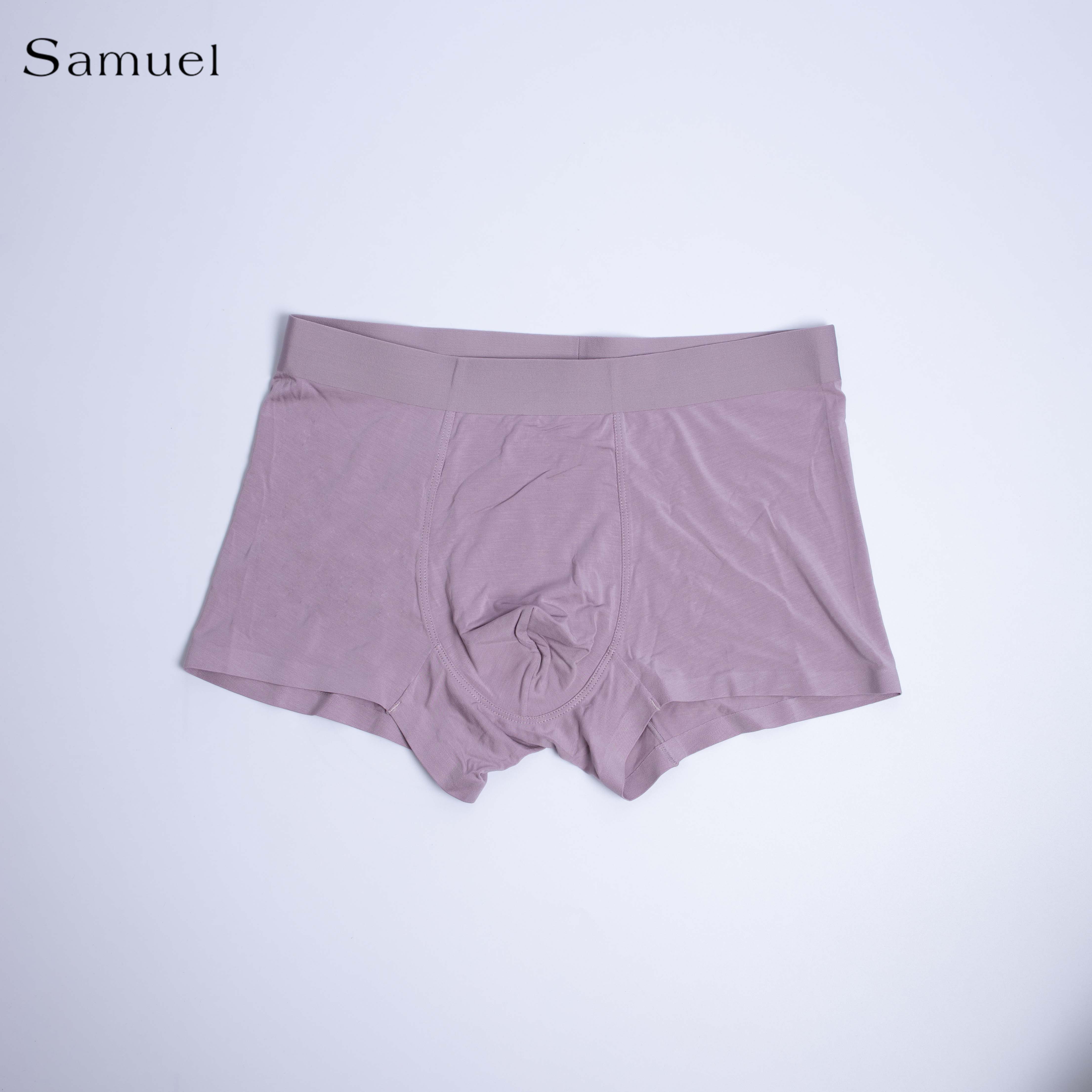 Quần Lót Đùi Nam Đài Loan Cao cấp Tencel Trơn