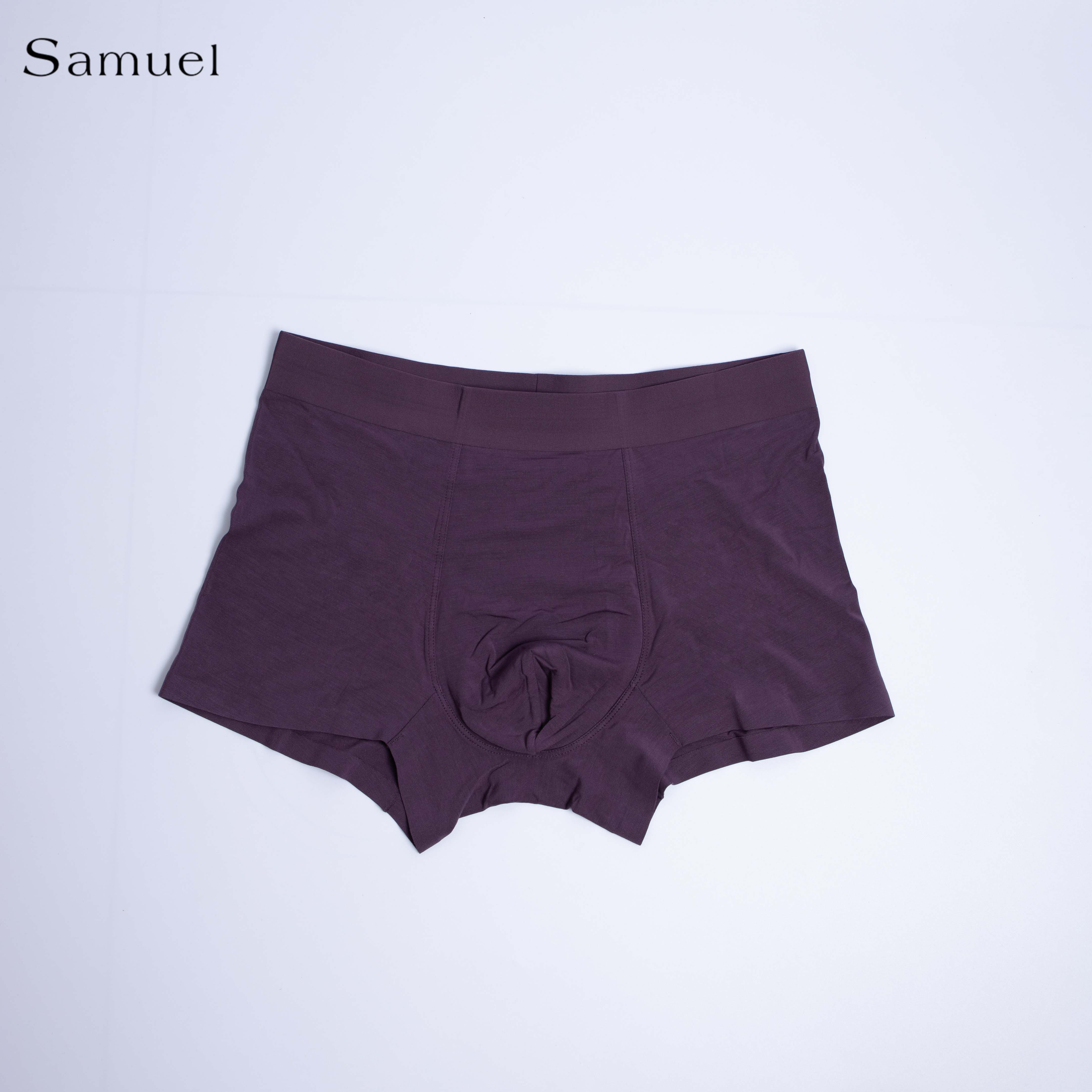 Quần Lót Đùi Nam Đài Loan Cao cấp Tencel Trơn