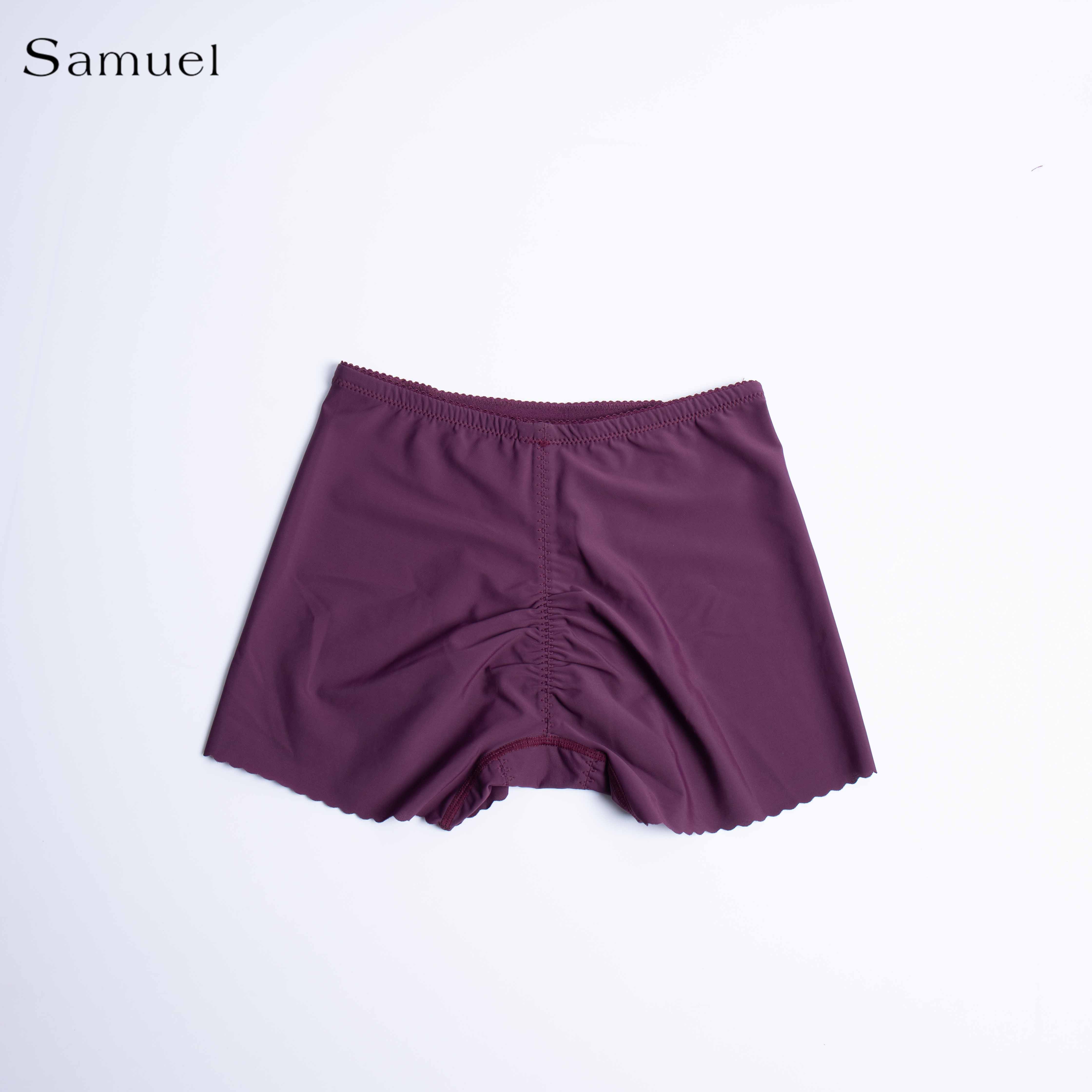 Quần Gen Đùi Đài Loan 535 Lưng Cao Ngang Rốn Ôm Bụng Săn Mông vải Su Cao Cấp 20% Spandex siêu co giãn Gen không  đường viền
