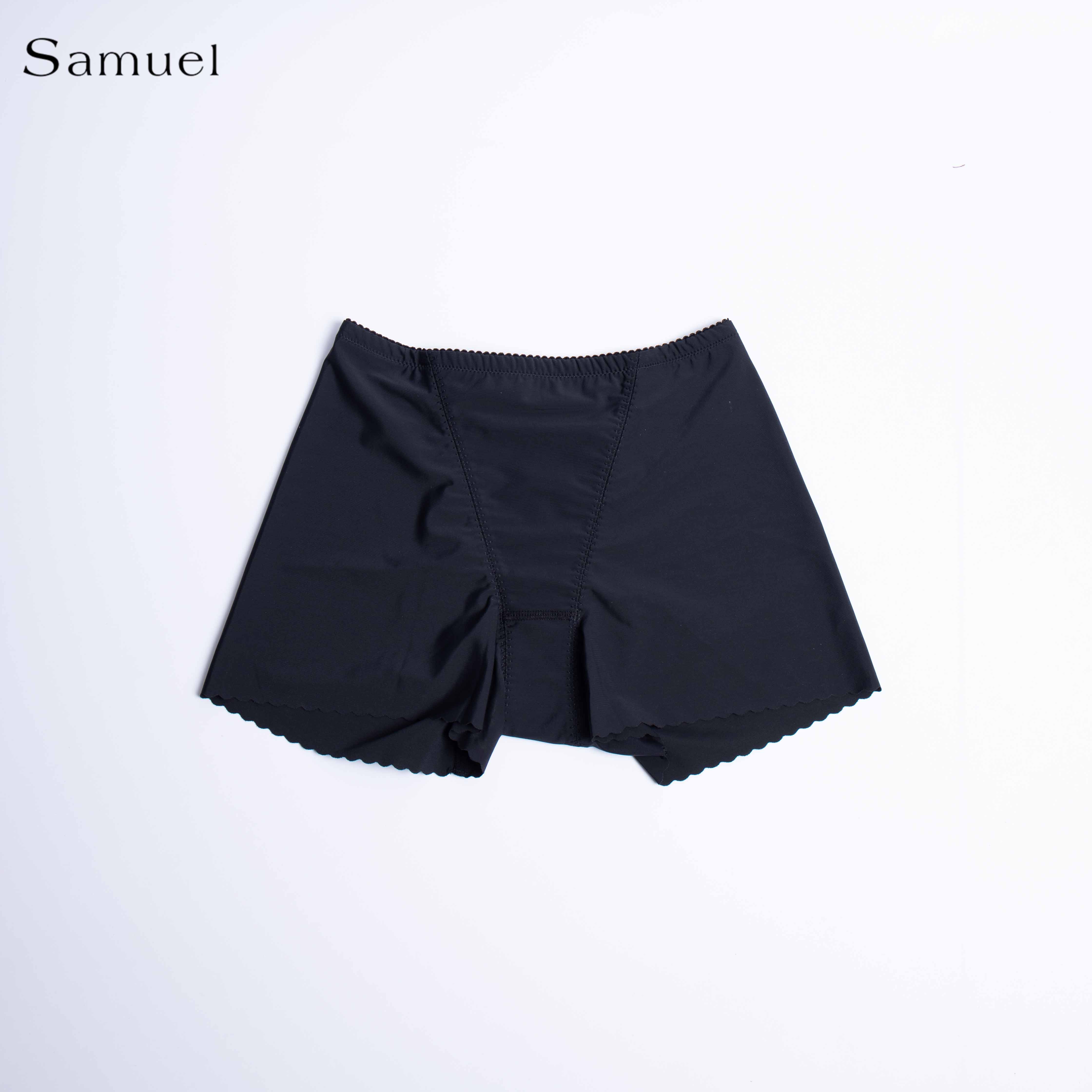 Quần Gen Đùi Đài Loan 535 Lưng Cao Ngang Rốn Ôm Bụng Săn Mông vải Su Cao Cấp 20% Spandex siêu co giãn Gen không  đường viền