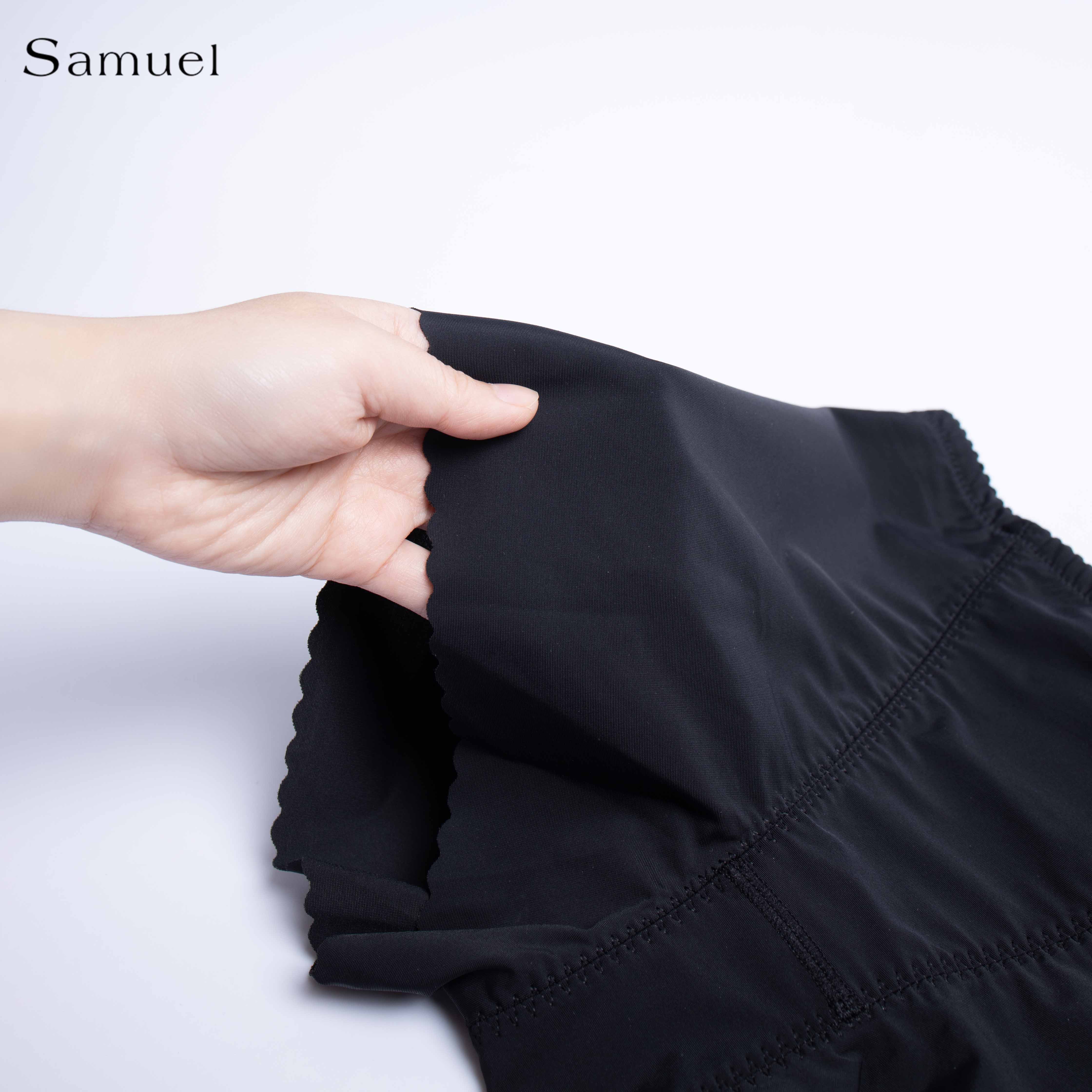 Quần Gen Đùi Đài Loan 535 Lưng Cao Ngang Rốn Ôm Bụng Săn Mông vải Su Cao Cấp 20% Spandex siêu co giãn Gen không  đường viền