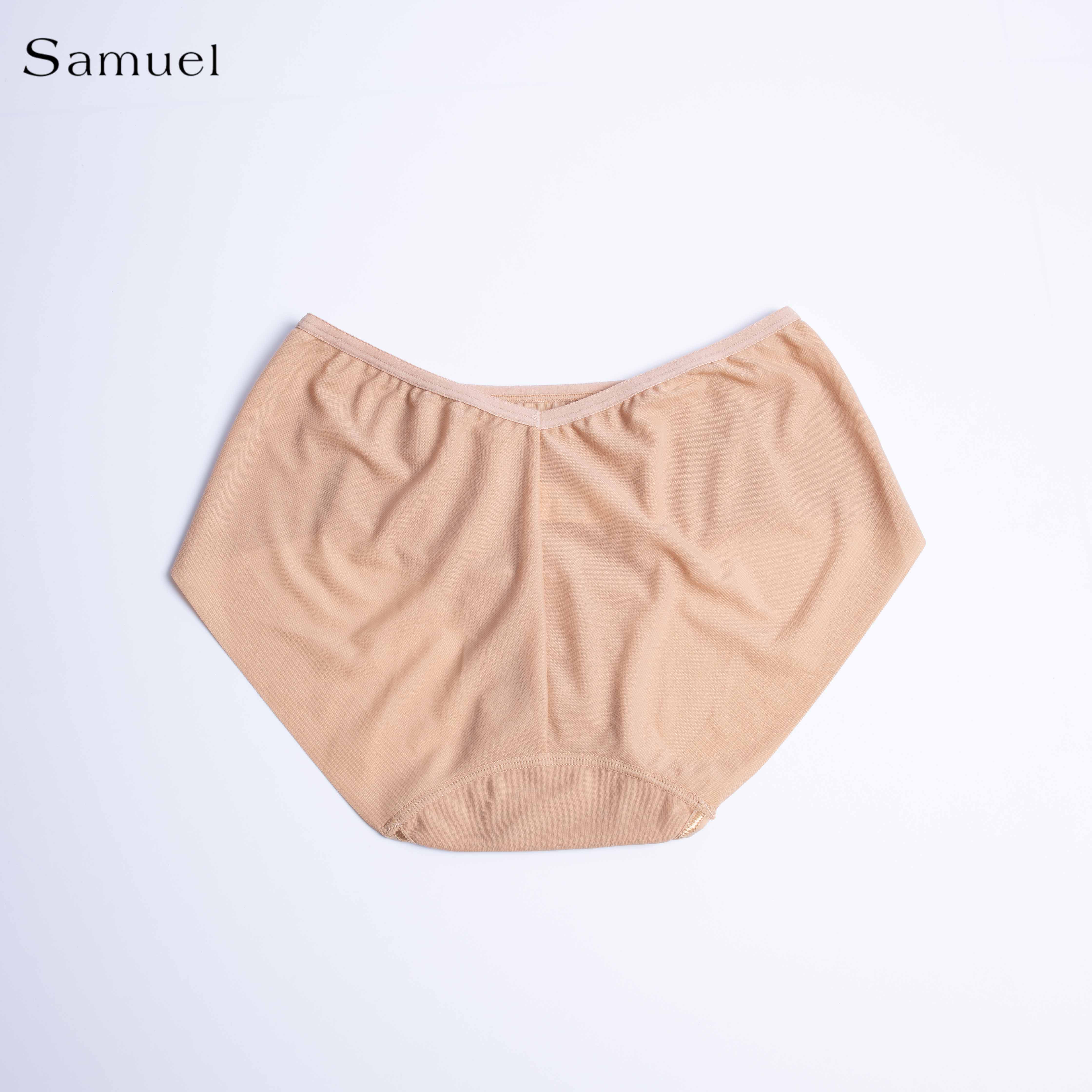 Quần lót Đài Loan Lưng cao Trơn phối Ren Samuel PANSY 505