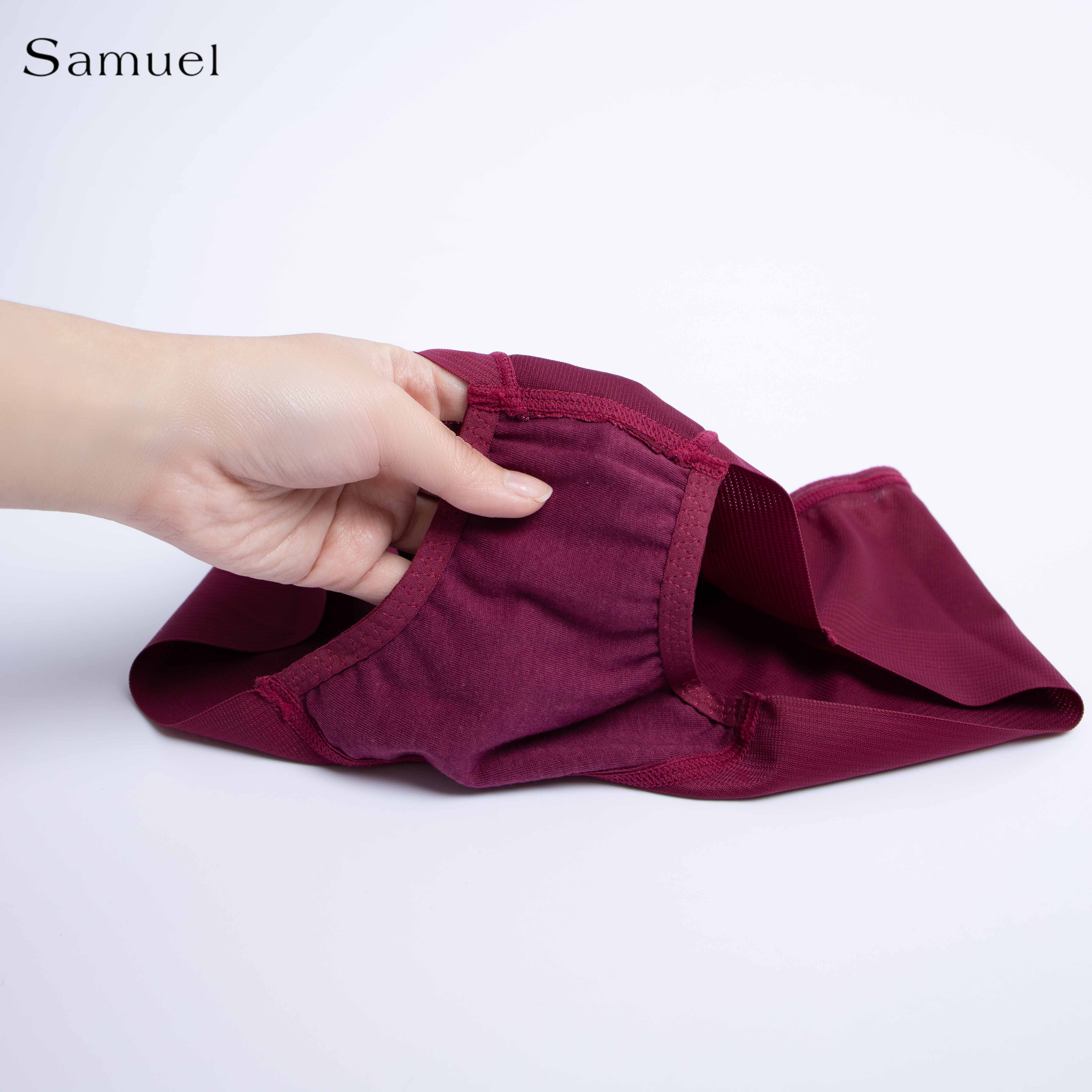 Samuel Quần lót nữ Đài Loan cao cấp Ture mặt trước thêu hoa hồng