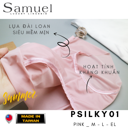 【SILKY】Samuel Quần lót nữ Đài Loan thun lạnh cao cấp ( màu nho )