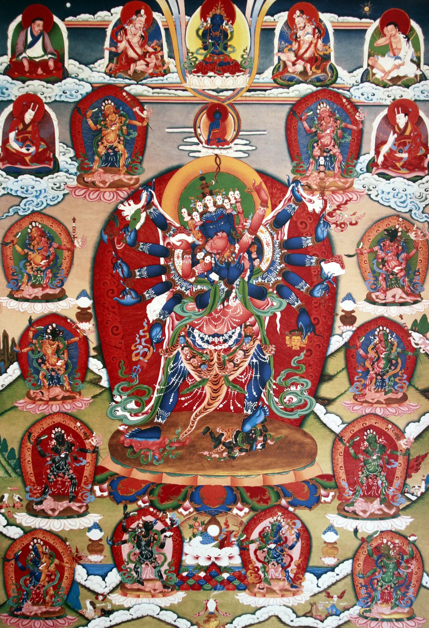 Chakrasamvara Mười Hai Tay