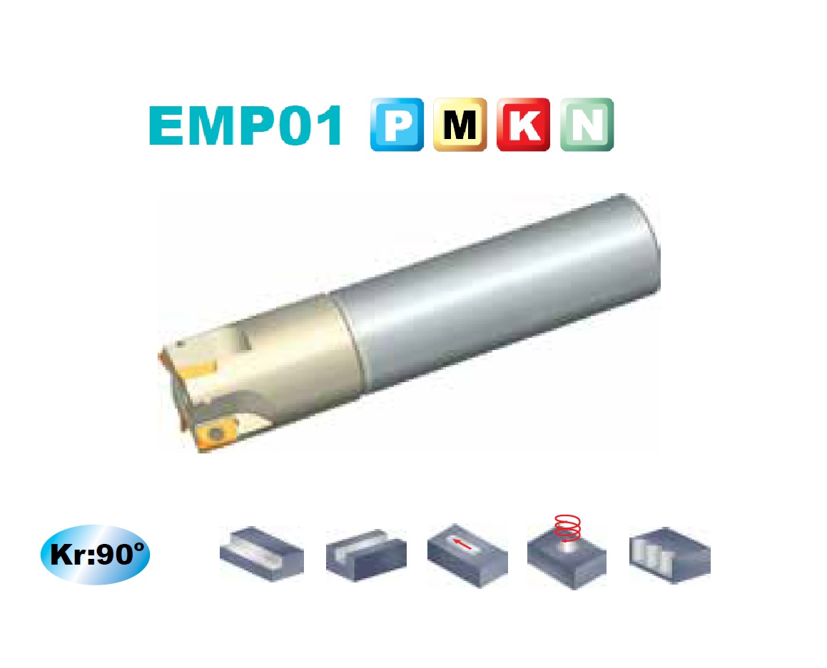 Dao phay vai 90° EMP01