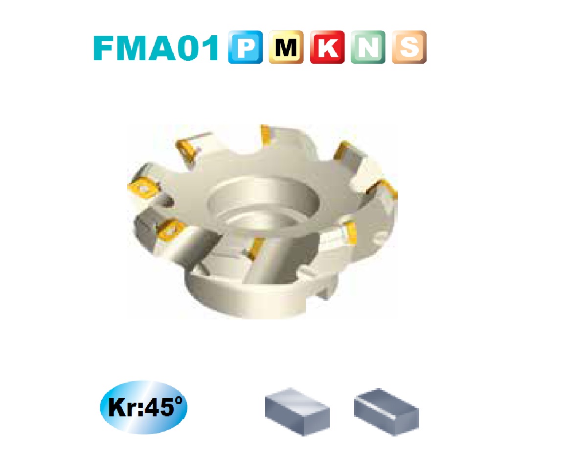 Dao phay mặt đầu FMA01