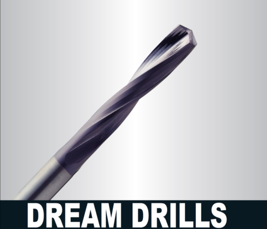Mũi khoan Dream Drills cho vật liệu sau nhiệt luyện