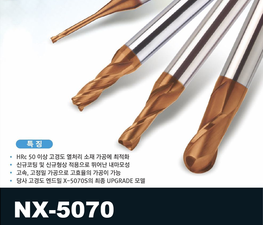 Dao phay sau nhiệt luyện NX-5070