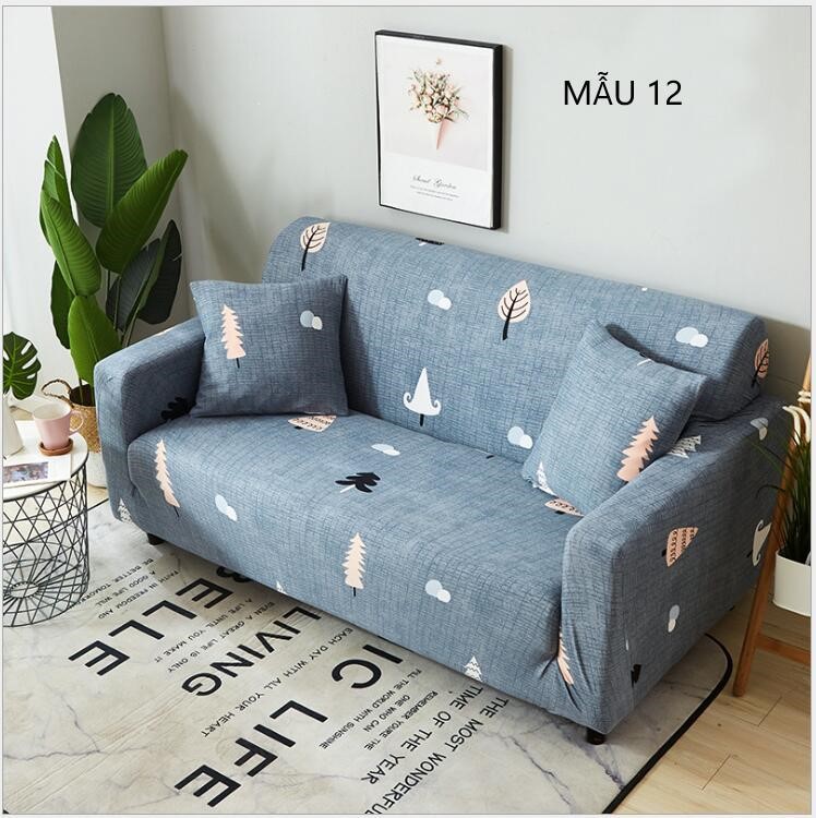 Drap thun co giãn bọc ghế sofa - Dụng cụ trang trí tiện lợi