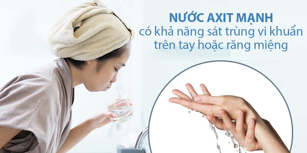 Ưu và nhược điểm của nước ion axit