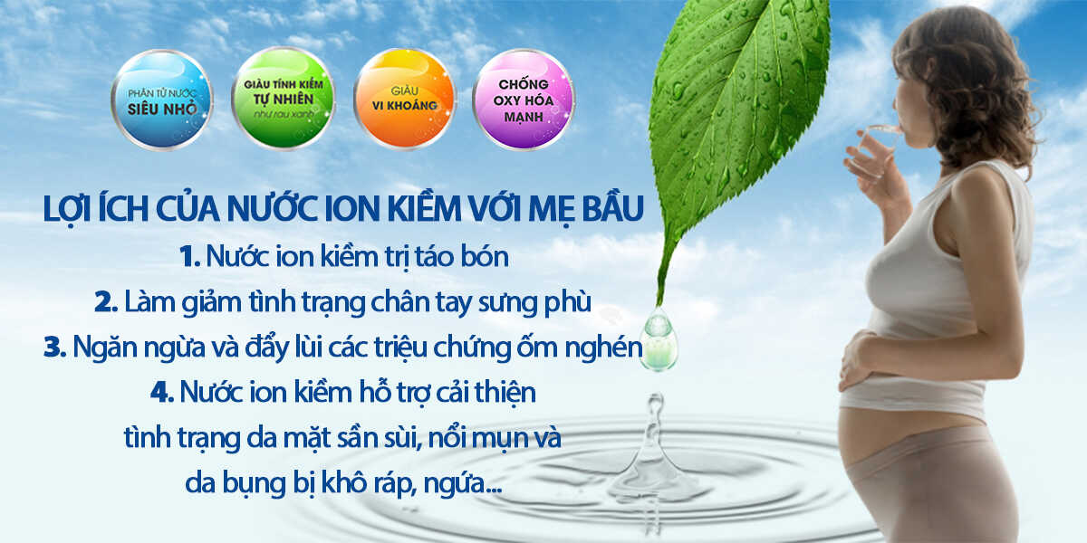 Phụ Nữ Mang Thai Và Trẻ Nhỏ Có Nên Sử Dụng Nước Điện giải Ion Kiềm - 1