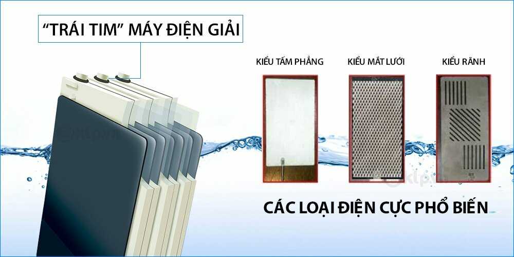 Tấm điện cực máy điện giải - dienmayklp