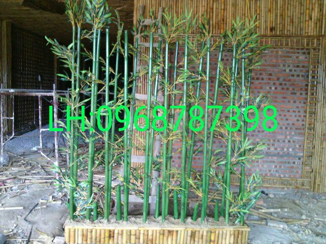 thiết kế ốp tre trúc