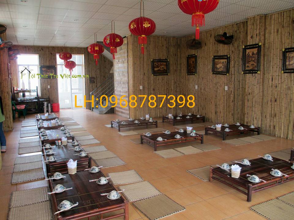 cung cấp bàn nhật bằng tre + bàn nhật osin giá rẻ