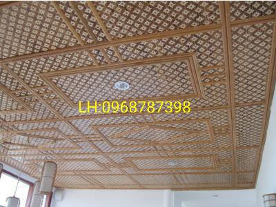 trần cót ép đẹp+ trần cót ép giá rẻ= thi công trần cót ép