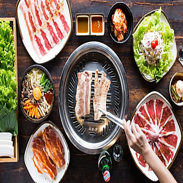 Thịt ba chỉ bò mỹ nướng BBQ - Hải Sản Kỳ Hà