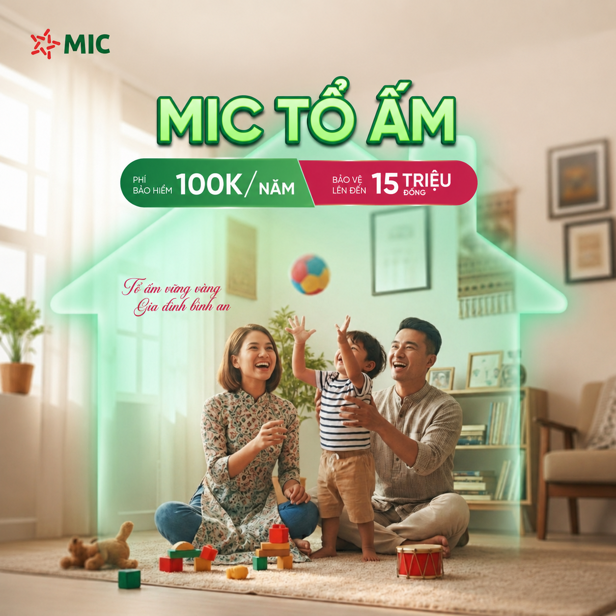 Bảo hiểm MIC 360: Bảo Vệ Toàn Diện Chỉ Từ 100.000 đồng/năm