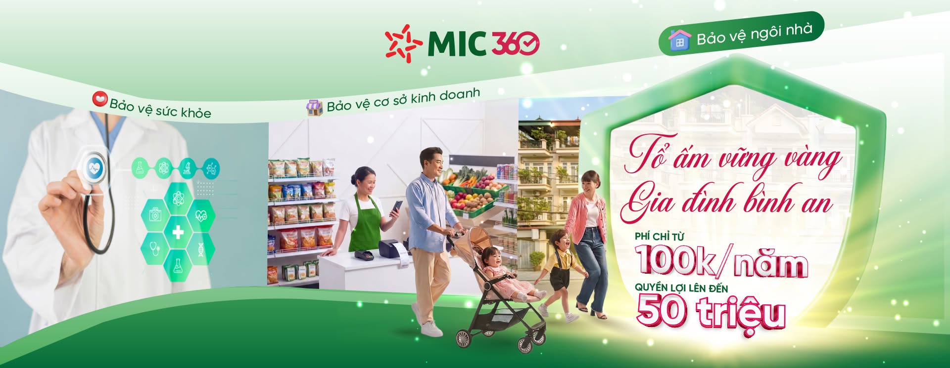 MIC 360 3 trụ cột bảo vệ