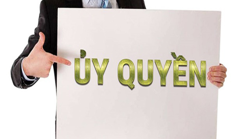 Thông tin về người ủy quyền và nhận ủy quyền