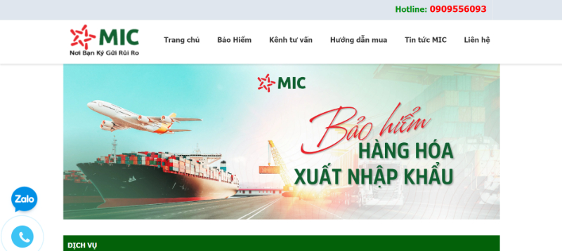 Bảo hiểm MIC - Đơn vị cung cấp bảo hiểm hàng hóa xuất nhập khẩu chuyên nghiệp