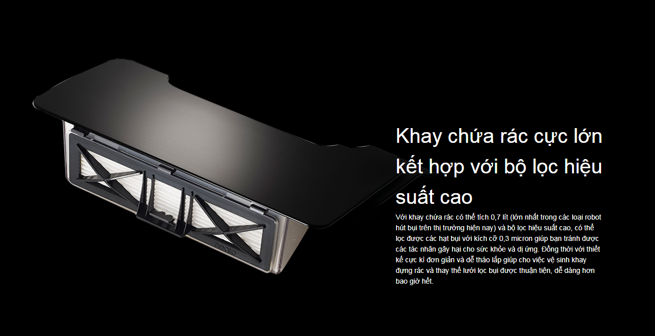 Robot hút bụi chính hãng Neato D3