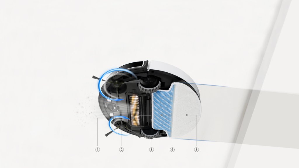 robot hút bụi lau nhà ecovacs m88