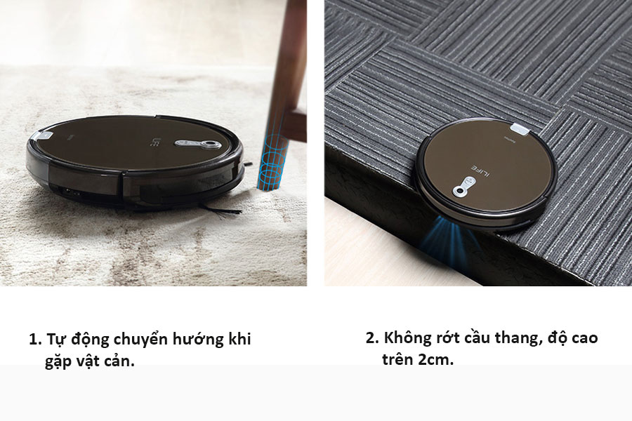 robot hút bụi lau nhà ilife x660