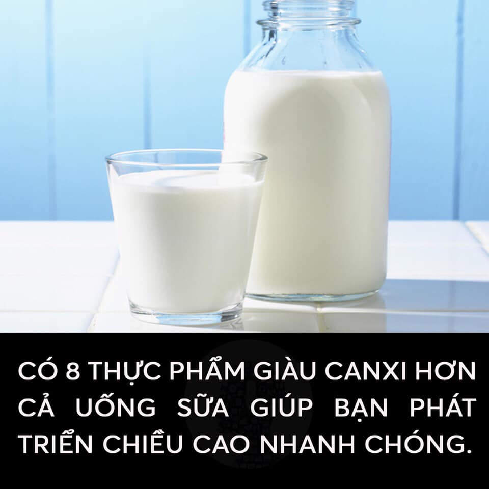 8 thực phẩm giàu canxi nhất, tốt hơn cả uống sữa