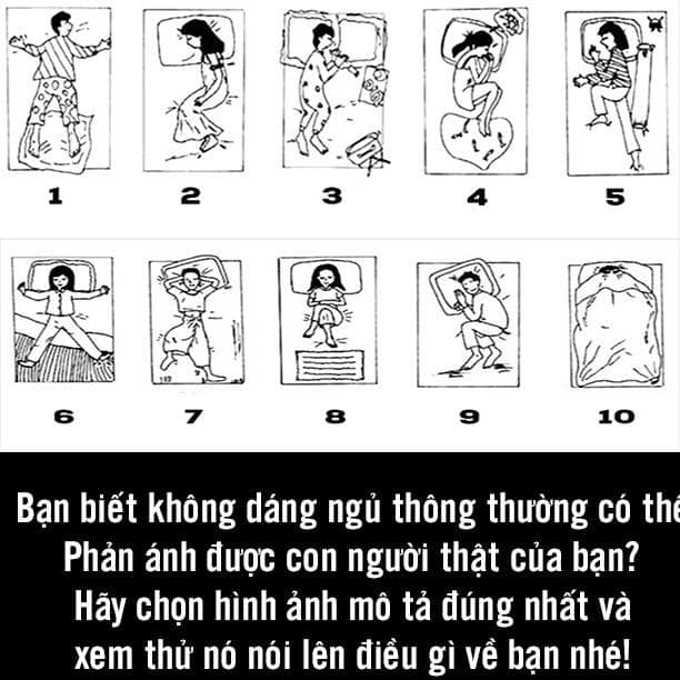 Tư thế ngủ tiết lộ điều gì về con người bạn?