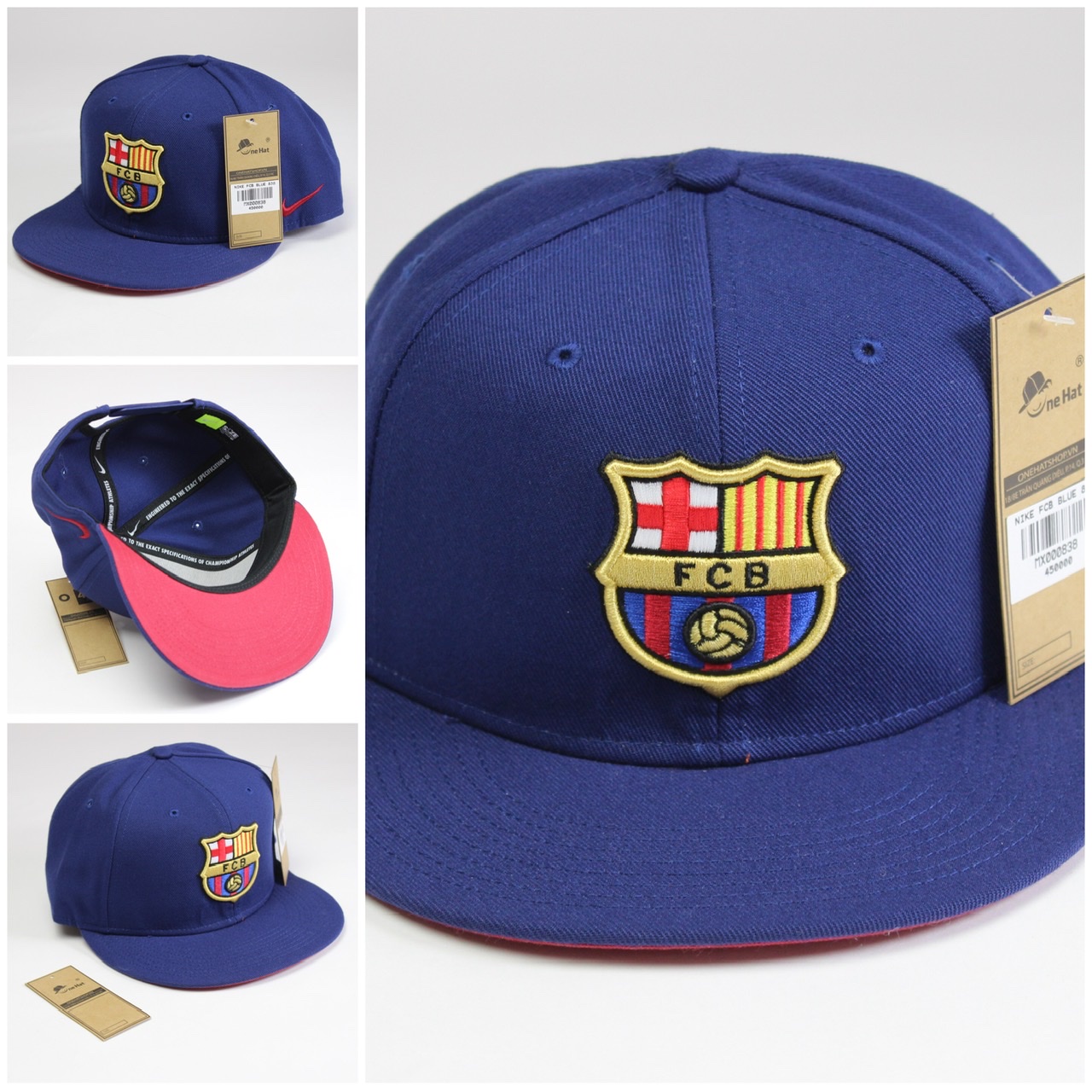 Nón Nike Barca authentic snapback code MN673