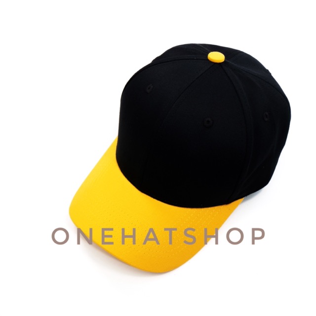 Nón lưỡi trai baseball cap Champion NAVY vành VÀNG chất lượng cao