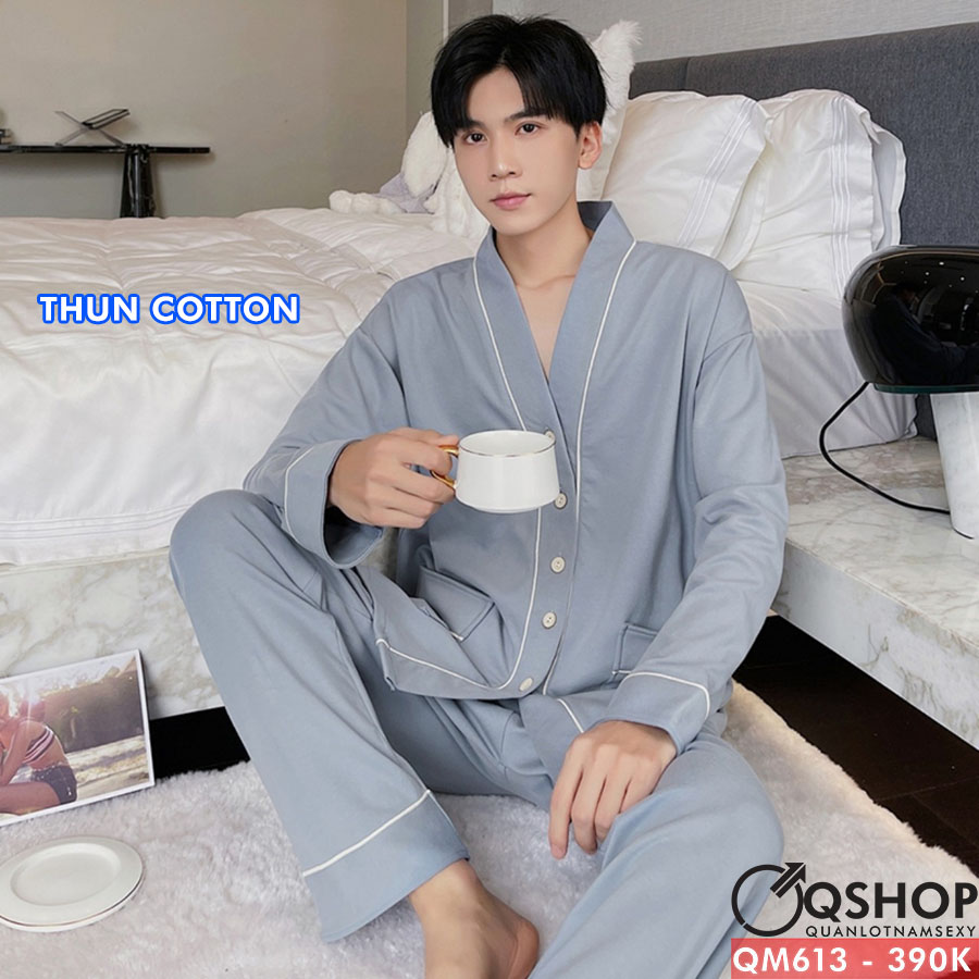 Đồ Bộ Pijama Nữ Dài Tay Beo Phối Phong Cách Hoạt Hình L3178 50-64kg – Đồ ngủ  đầm ngủ váy ngủ đồ lót nữ đẹp sexy và gợi cảm