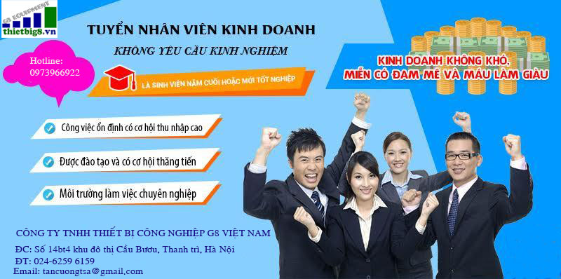 Tuyển nhân viên kinh doanh