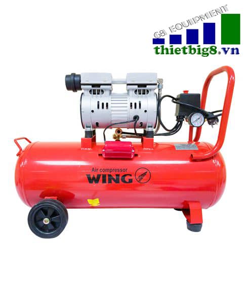 MÁY  NÉN KHÍ KHÔNG DẦU GIẢM ÂM WING TW-OF750-25L